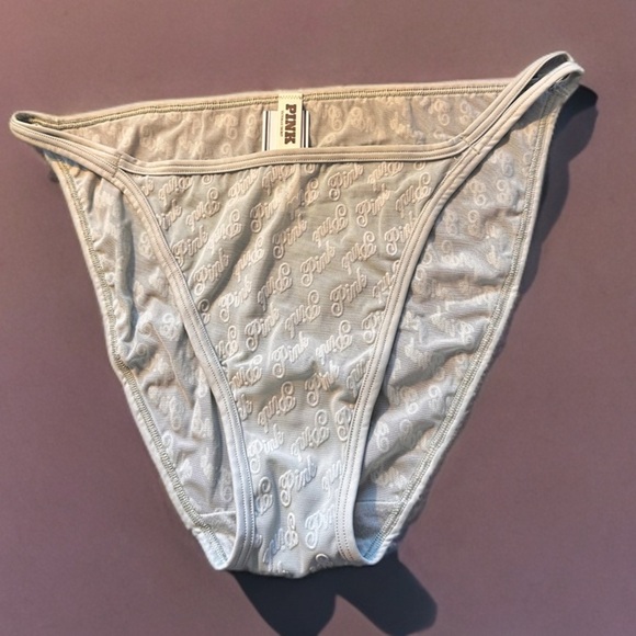 NWT VICTORIAS SECRET PINK 2 PAIR WOMEN’S SEXY PANTIES SIZE L - Picture 3 of 11